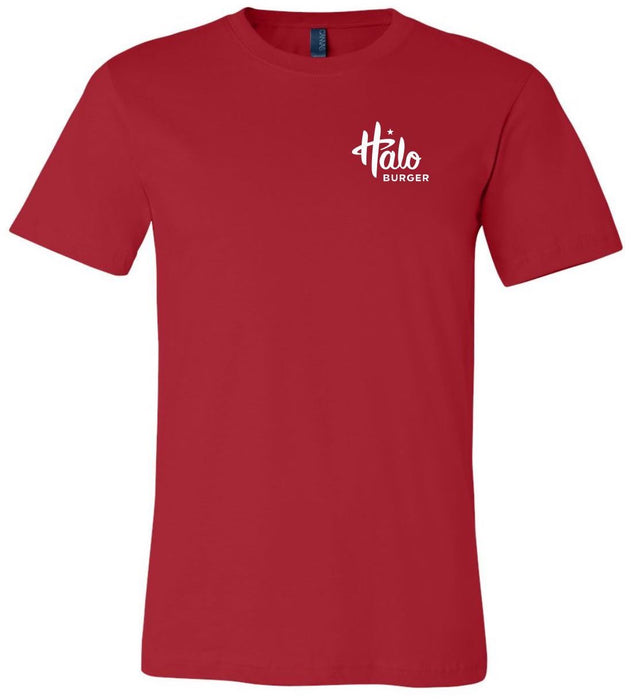 "Seven Days Without a Halo Burger Makes One Weak!" - T-Shirt